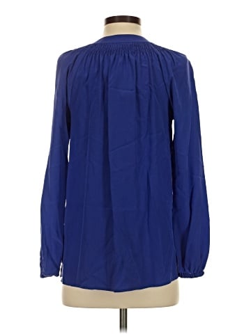 Lilly Pulitzer Long Sleeve Silk Top (view 2)