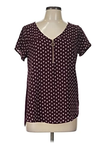 Tempted Short Sleeve Blouse (view 1)