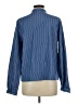 Heyson Blue Long Sleeve Blouse Size L - photo 2