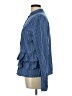 Heyson Blue Long Sleeve Blouse Size L - photo 5