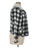 Torrid 100% Cotton Checkered-gingham Black Jacket Size 1X Plus (1) - photo 4