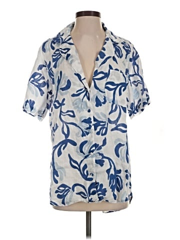 Faithfull the Brand Short Sleeve Blouse (view 1)