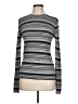 Theory Gray Long Sleeve Silk Top Size L - photo 1