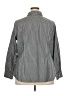 Talbots Stripes Gray Long Sleeve Button-Down Shirt Size 20 - photo 2
