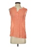 Corvia Orange Sleeveless Blouse Size S - photo 1