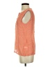 Corvia Orange Sleeveless Blouse Size S - photo 5