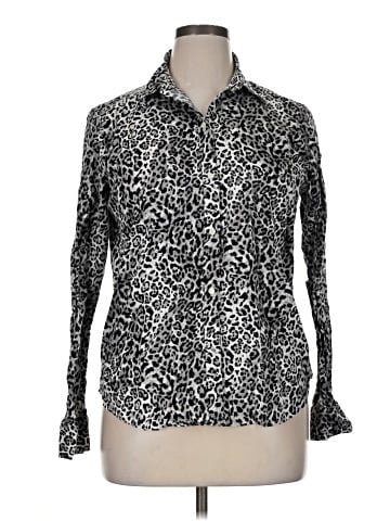Chaps Long Sleeve Blouse (view 1)