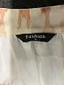 Fashion 100% Polyester Brown Long Sleeve Blouse Size M - photo 7