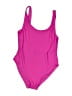 Unbranded Solid Pink One Piece Swimsuit Size M - photo 1