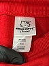 Hello Kitty 100% Polyester Red Pink Sweatshirt Size 12 - photo 3