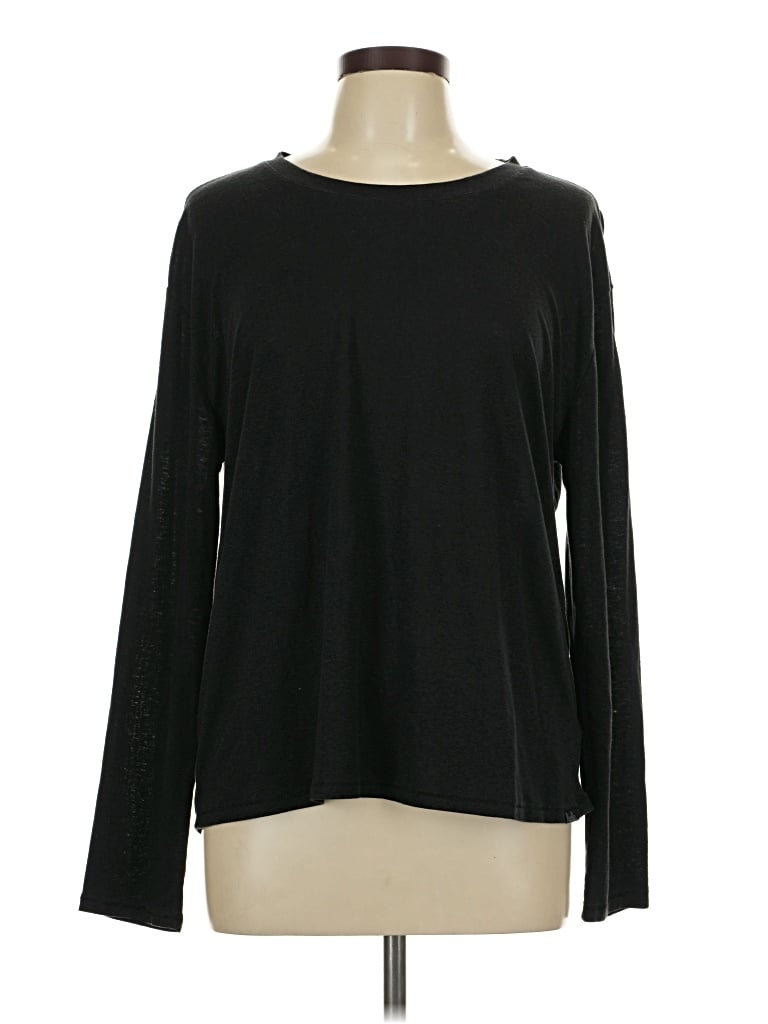 Pre-owned Prana Long Sleeve T-shirt In Black