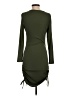Unbranded Solid Green Casual Dress Size XS (estimated) - photo 2