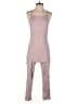 FP Movement Solid Pink Jumpsuit Size L - photo 1