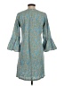Roller Rabbit 100% Cotton Paisley Teal Casual Dress Size XS - photo 2