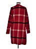 Tahari Plaid Red Cardigan Size M - photo 2