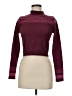Fabletics Polka Dots Burgundy Turtleneck Sweater Size M - photo 1