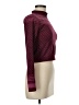 Fabletics Polka Dots Burgundy Turtleneck Sweater Size M - photo 4