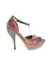 Pura Lopez Color Block Multi Color Gray Heels Size EU 40 - photo 1