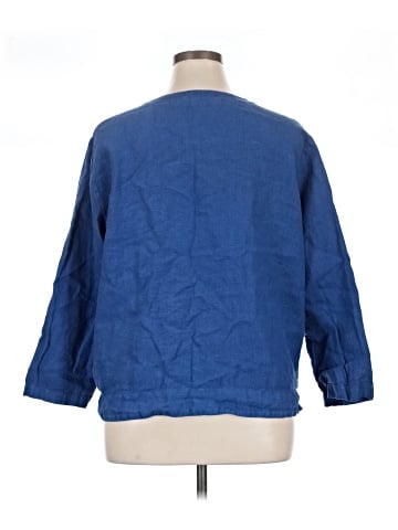 Cut Loose 3/4 Sleeve Button-Down Shirt (view 2)