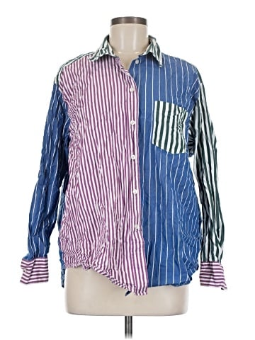 Gap Long Sleeve Button-Down Shirt (view 1)