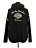 Harley Davidson Graphic Black Track Jacket Size 26 - 28 - photo 2
