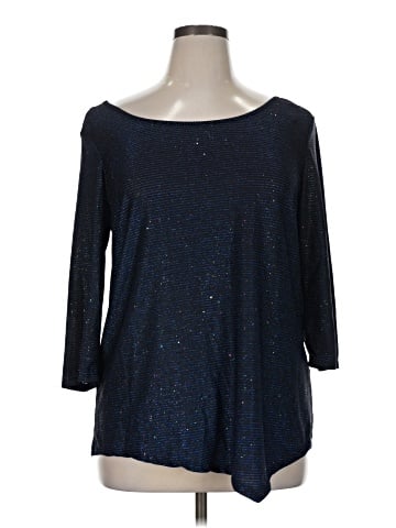 NY Collection 3/4 Sleeve T-Shirt (view 1)