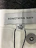 Something Navy White Casual Pants Size 16 - photo 4