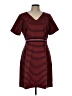 Draper James Stripes Red Casual Dress Size L - photo 1