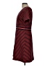 Draper James Stripes Red Casual Dress Size L - photo 5