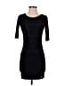 Kimberly Ovitz Solid Black Casual Dress Size 2 - photo 1