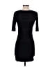 Kimberly Ovitz Solid Black Casual Dress Size 2 - photo 2