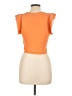Zara Orange Short Sleeve Top Size L - photo 2