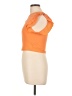Zara Orange Short Sleeve Top Size L - photo 5