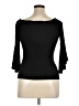 Candie's Black 3/4 Sleeve Top Size XL - photo 2