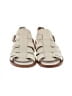 P. Monjo 100% Leather Ivory Sandals Size EU 36 - photo 2