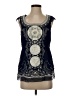 Calypso St. Barth Black Sleeveless Blouse Size XS - photo 1