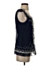 Calypso St. Barth Black Sleeveless Blouse Size XS - photo 4