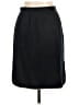 Harold's Solid Black Casual Skirt Size 10 - photo 1