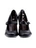 Nicole 100% Leather Black Heels Size 9 1/2 - photo 2