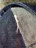 Chico's Chevron-herringbone Blue Jeans Size Med (1) - photo 4