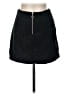 Honey Punch 100% Polyester Solid Black Casual Skirt Size M - photo 2