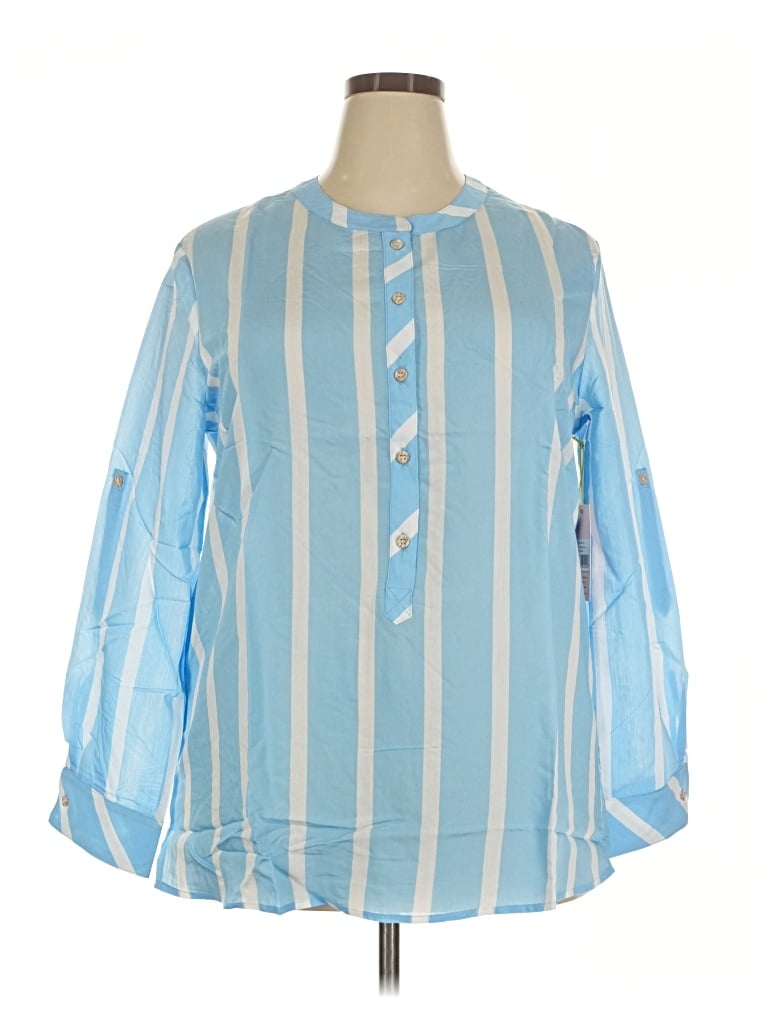 Persifor 3/4 Sleeve Blouse In Multi