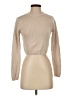 Garage Metallic Tan Turtleneck Sweater Size S - photo 1
