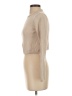 Garage Metallic Tan Turtleneck Sweater Size S - photo 5