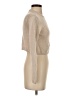Garage Metallic Tan Turtleneck Sweater Size S - photo 4