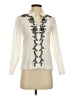 Assorted Brands 100% Cotton Ivory Long Sleeve Blouse Size S - photo 1
