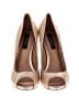 Ann Taylor 100% Leather Gold Heels Size 8 - photo 2