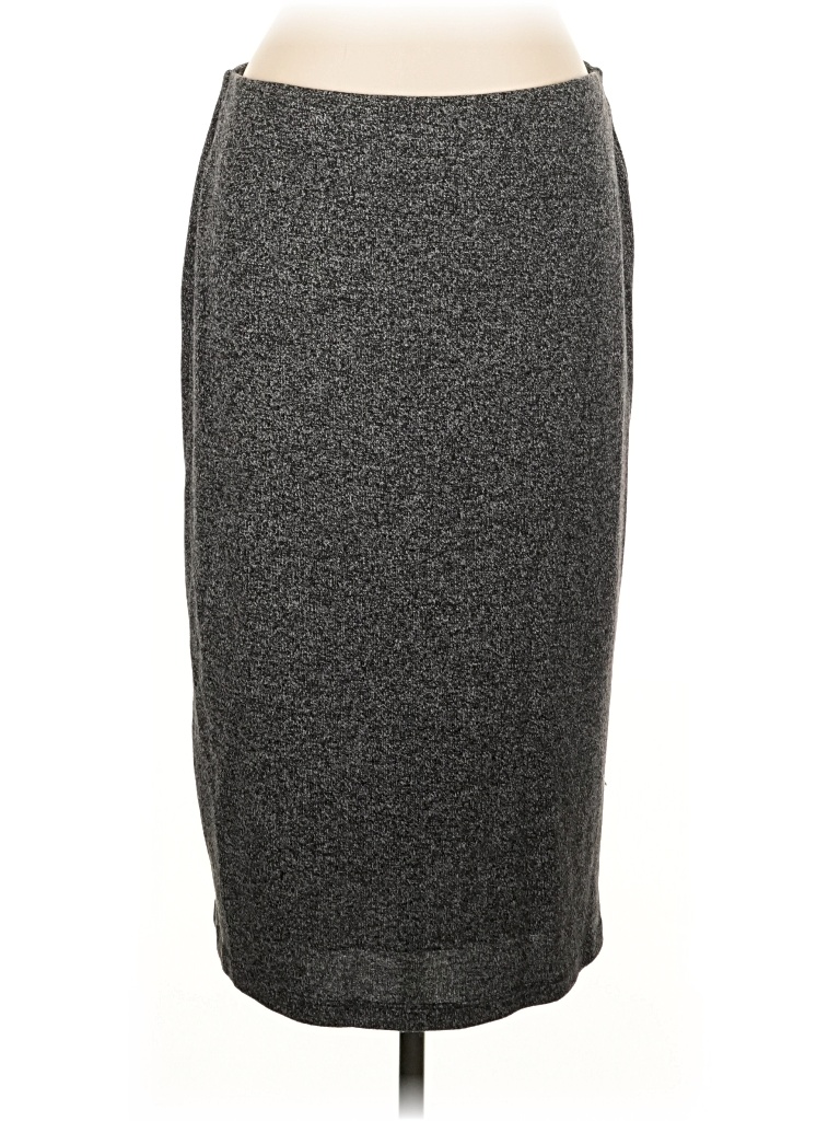 Pre-owned Old Navy Formal Skirt In Gray
