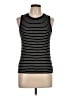 Halogen Black Sleeveless T-Shirt Size L - photo 1