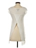 Jessica Simpson Ivory Short Sleeve Top Size XS - photo 2
